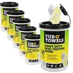 Tub Towels Heavy-duty 10" 12" Cleaning Wipes Dual Texture, 75 Count 6 Pack. Fixed Price $89.58.