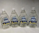 Pack Dawn Free & Clear Dish Soap Liquid Lemon Essence 14.6 Oz Each Bundle Htf. Fixed Price $31.34.