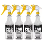 Harris Spray Bottles 32OZ Professional Heavy Duty Cleaner Mister 4 Pack Adjustab. Fixed Price $21.49.