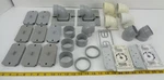 Lot Of Misc Fitting For Central Vacuum 25 Pieces Vaculine Nutone 2" Elbows Plate. Fixed Price $59.99.
