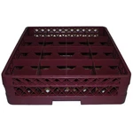 Traex TR4D-21 Burgundy 16 Compartment Full Size Glass Rack-wasserstrom 15475. Fixed Price $27.99.