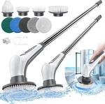 Airpher Electric Spin Scrubber, 10-IN-1 Cordless Cleaning Brush With 9 Heads, Ip. Fixed Price $65.89.