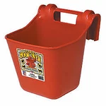 Little Giant Feeder Red Hook Over Fence Horse Cattle Goat Stable Barn 12 Qt. Fixed Price $18.74.
