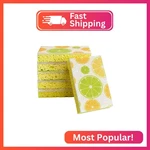 Celox Lemon Printed Dual Sided Scrub Dish Sponges, Non Scratch For Kitche. Fixed Price $15.57.