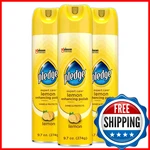 Pledge Enhancing Polish Spray, Lemon, 9.7OZ (3-PACK) Wood & Stainless Steel. Fixed Price $18.18.