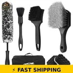 Nikcosmk 7PCS Car Wheel Brush Kit Soft-bristled Cleaner Set. Fixed Price $41.99.