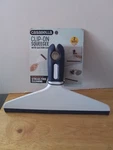 Casabella Translucent White Clip-on Silicone Squeegee 10 In.. Fixed Price $15.50.