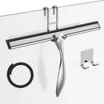14-INCHES Stainless Steel Shower Squeegee Set, Include 14-INCH, Silver. Fixed Price $31.18.