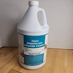 Prime Source Clear Disinfectant Cleaner Pine Scent 1 Gallon. Fixed Price $29.99.
