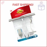 Command Bath Shower Small Water-resistant Adhesive, Satin Nickel, 1 Lb Capacity,. Fixed Price $23.45.