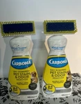 2 Carbona 1 Oxy-powered Stain Odor Remover Carpet Cleaner Lot Of. Fixed Price $10.00.