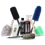 Mr. Detroit - 8PC Car Wheel Detailing Kit With Tire Shine, Cleaner & Brush Set. Fixed Price $66.45.