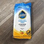 Pledge 7" X 10" Multi-surface Cleaner Wipes Fresh Citrus (10 Pk/ct) Ea. (new). Fixed Price $44.44.