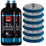 Rupes D-a Series 2L Coarse Polishing Compound & (6) 7" Foam Pad Kit. Fixed Price $132.95.