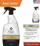 All-natural Granite Cleaner Spray 32 Oz Safe For Marble, Slate, And More. Fixed Price $16.99.