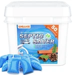 Welluck Rv Toilet Treatment Drop-ins, 50 Pack Week Supply Pine&cinnamon. Fixed Price $43.16.