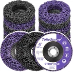 10 Pack Discs 4 Inch Quick Stripping Wheel Paint Stripper For Angle Grinde. Fixed Price $38.70.