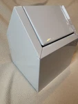 Hospeco 2201 Double Entry Swing Top Floor Receptacle - Metal, White New. Fixed Price $25.00.