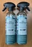 2-PK Therapy Sea Salt Eucalyptus All Purpose Plant Based Kitchen Cleaner. Fixed Price $29.95.