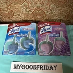 Lysol No Mess Hygienic Automatic Toilet Bowl Cleaner Lavender & Atlantic Scents. Fixed Price $7.99.