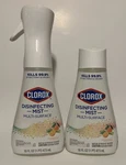 Clorox Disinfecting Lemongrass Mandarin Multisurface Mist Spray W/REFILL-16OZ. Fixed Price $14.99.