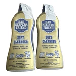 2 X Bar Keepers Friend Soft Cleanser Removes Rust, Lime, Stains & Tarnish. Fixed Price $20.97.