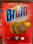 Brillo Steel Wool Soap Pads Lemon Fresh Scent 10. Fixed Price $9.95.