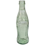 Coca-cola Coke Classic 8 Oz Glass Contour Bottle No Refill Georgia Green. Fixed Price $14.99.