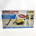 Scunci Canister Steamer Professional 1600 With Attachments 52038. Fixed Price $75.00.