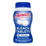 Amaze Ultra Concentrated Bleach Tablets 32 - Original Scent. Fixed Price $6.25.