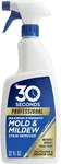 30 Seconds Pro Mold And Mildew Stain Remover Scrub Free Brighter Results Ins. Fixed Price $25.79.