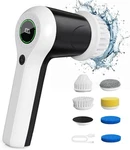 Puftem Electric Spin Scrubber, Cordless Shower With Battery Level Displ. Fixed Price $38.99.