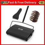 Jehonn Carpet Floor Sweeper With Adjustable Handle Non-electric Manual Sweeping. Fixed Price $62.99.