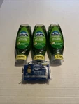 Dawn Antibacterial Hand Soap / Dishwashing Liquid Apple Blossom 3 Pack + Sponges. Fixed Price $21.00.