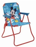 Mickey Mouse Kids Folding Patio Chair Indoor/outdoor - Blue/red Disney. Fixed Price $16.99.