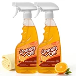 Natural Orange Oil Wood Cleaner Polish Spray 2-PACK, 32OZ Total. Fixed Price $26.40.