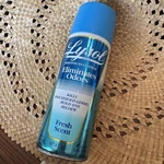 Vintage Lysol Blue Fresh Scent Spray 12 Oz 1/4 Full Advertising Collectible 70S. Fixed Price $18.00.