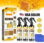 3 Beewax Spray Furniture Polish Natural Wood Floor Cleaner And Kit 120ML. Fixed Price $10.18.