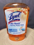 Lysol No Touch Kitchen System Refill Sparkling Tangerine Scent 8.5OZ Discontinue. Fixed Price $22.99.