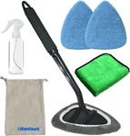 Kwokmark Windshield Cleaner Tool Car Window Cleaning Wand Glass Microfiber. Fixed Price $19.99.
