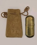 Vintage Reynolds Tobacco Brass #5 Camel Lighter Suede Drawstring Bag. Fixed Price $18.50.