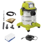 Sun Joe Cordless Vacuum Cleaner, Stainless Steel Wet Dry Kit With Battery,.... Fixed Price $229.98.