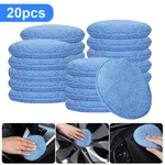 20 Pcs 5IN Foam Pads Car Detailing Microfiber Applicator Wax Polish Sponge Blue. Fixed Price $14.23.