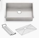 Kohler Strive 29" Undermount Stainless Steel Kitchen Sink K-33156-NA *new*. Fixed Price $399.00.