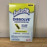 Fantastik Dissolve Concentrated Pod Kitchen Cleaner Refills Citrus Friendly. Fixed Price $16.95.