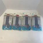 Set Of 4 Vintage 1987 Rubbermaid Gloves Small Gray Heavy Duty Long Cuff. Fixed Price $49.99.