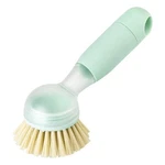 Rengo Soap Dispensing Dish Brush With Dispenser For Pot Scrubber. Fixed Price $18.75.