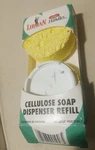 Libman Love Handles Vtg Cellulose Soap Dispenser Refill 2003. Fixed Price $15.88.