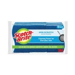 Scotch-brite Non-scratch Scrub Sponge, 4.4 X 2.6, 0.8" Thick, Blue, 9/PACK. Fixed Price $17.54.