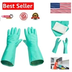 Small Nitrile Rubber Dishwashing Gloves Cut Resistant, Eco-friendly, Reusable. Fixed Price $13.99.